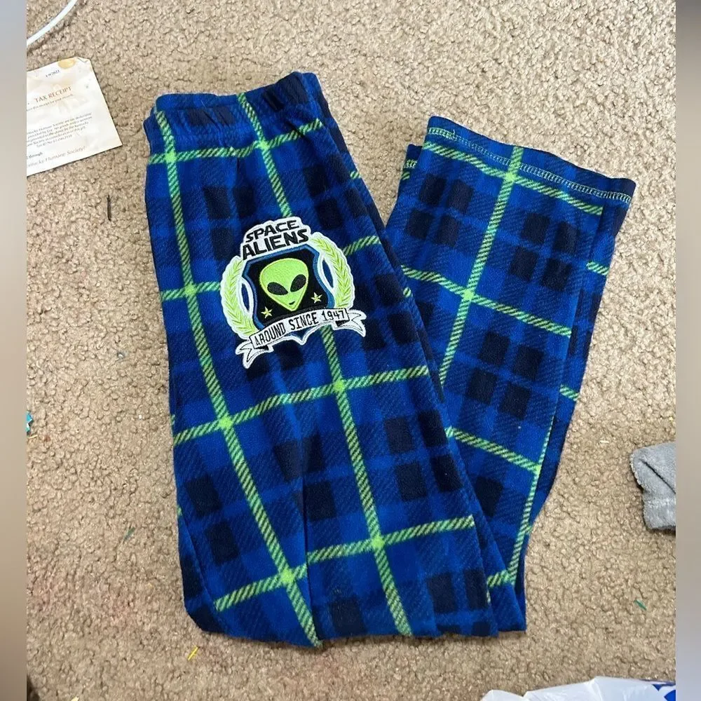 Boys Space Aliens Pajama Pants
